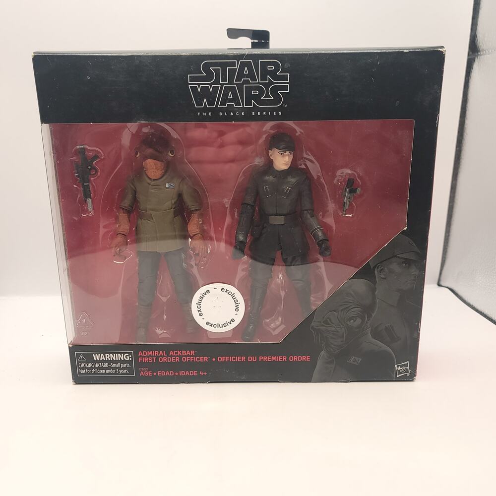 Star Wars Black Series Admiral Ackbar First Order Officer New in Packaging